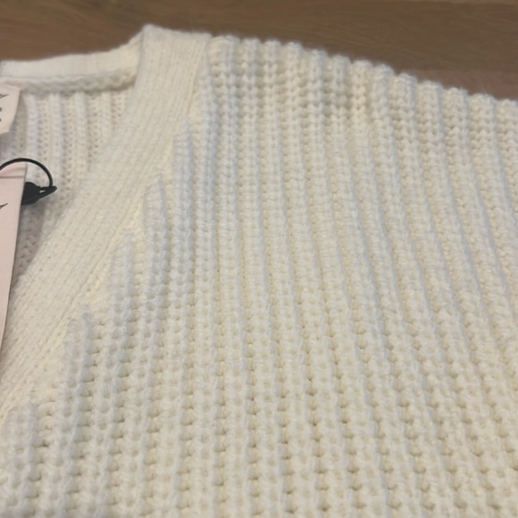 Chunky knit colorblock cardigan - Picture 4 of 8